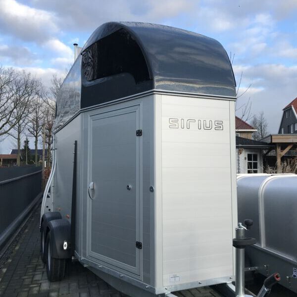 Sirius S45 Aluminium - Zadelkamer kap antraciet